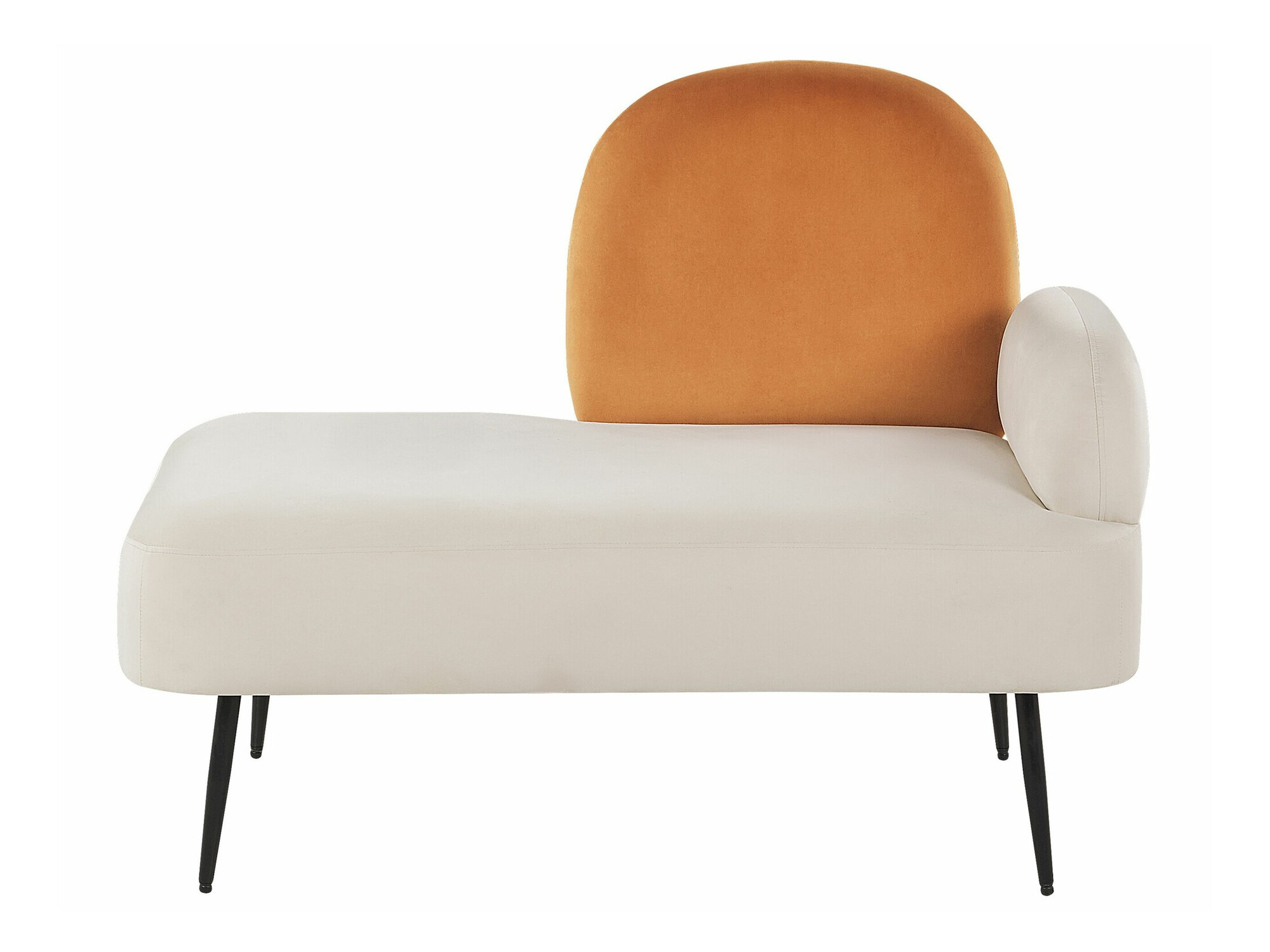 Кушетка Berwyn 1729 (Бял + Оранжев)