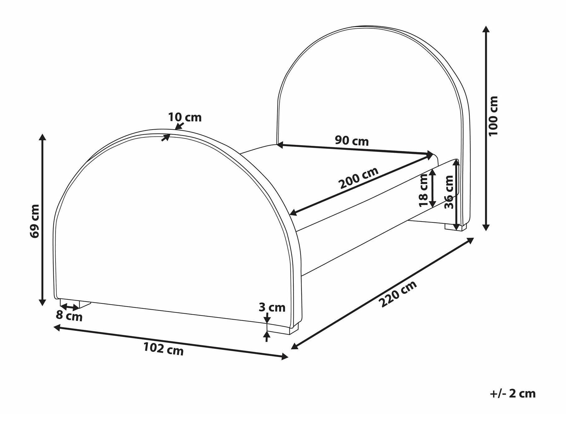 Легло Berwyn 1727 (Сив)