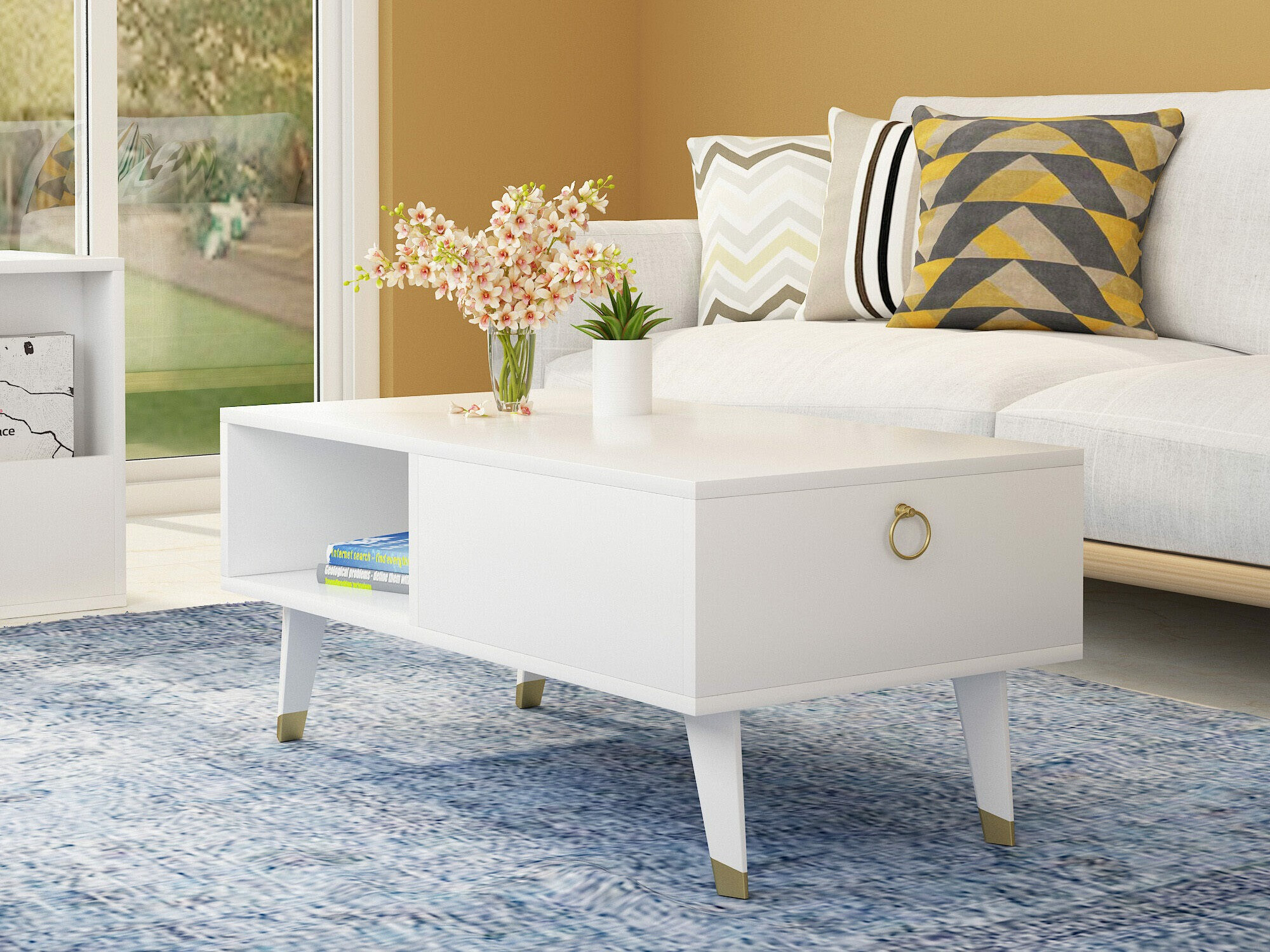 Масичка за кафе Kailua 1872 (Бял)