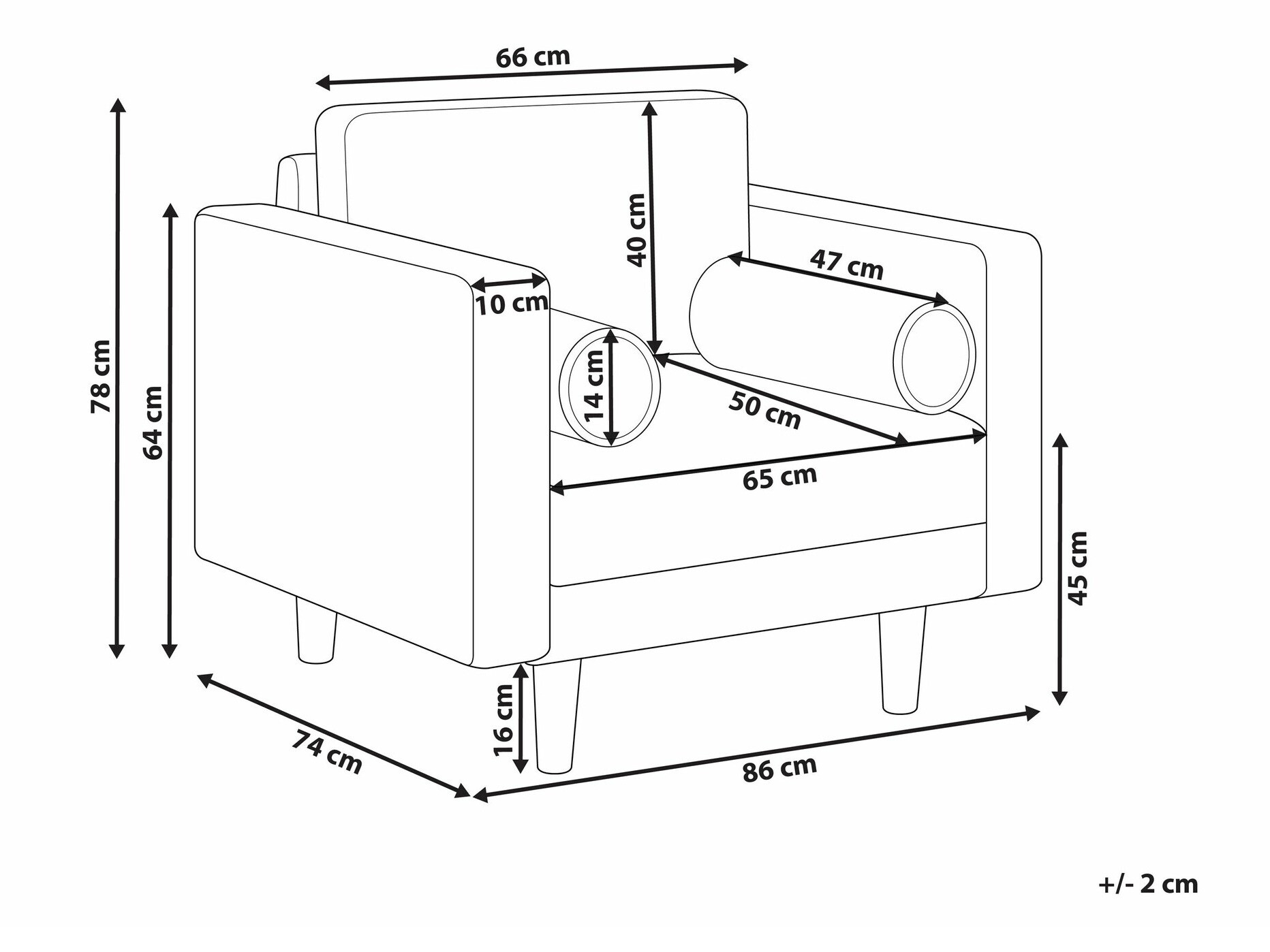 Фотьойл Berwyn 1732 (Зелен)