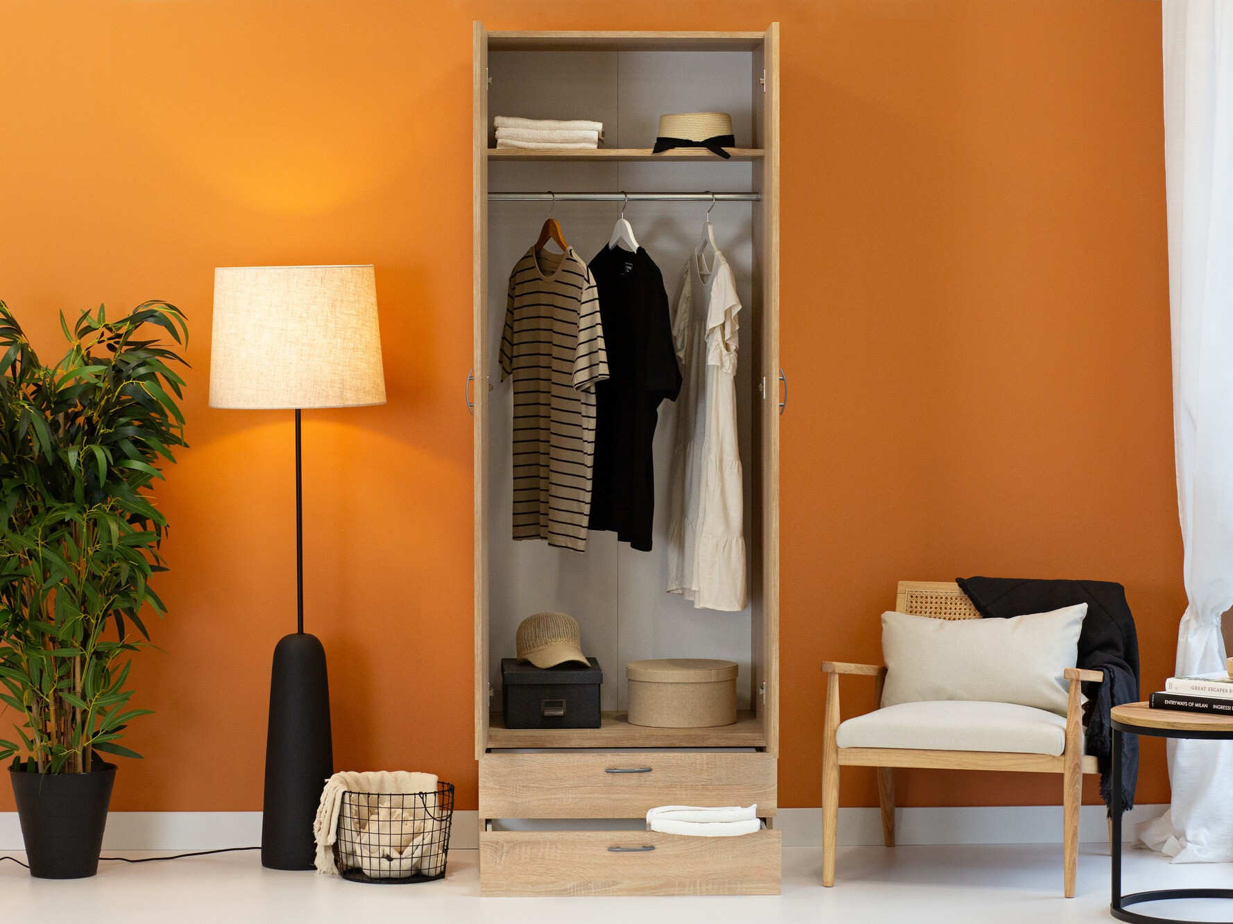 Гардероб Bristol 187 (Сонома дъб)