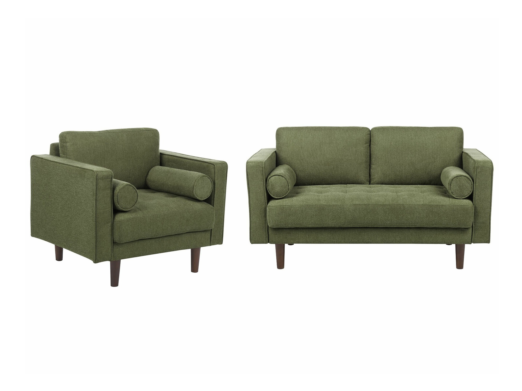 Комплект мека мебел Berwyn 1735 (Зелен)