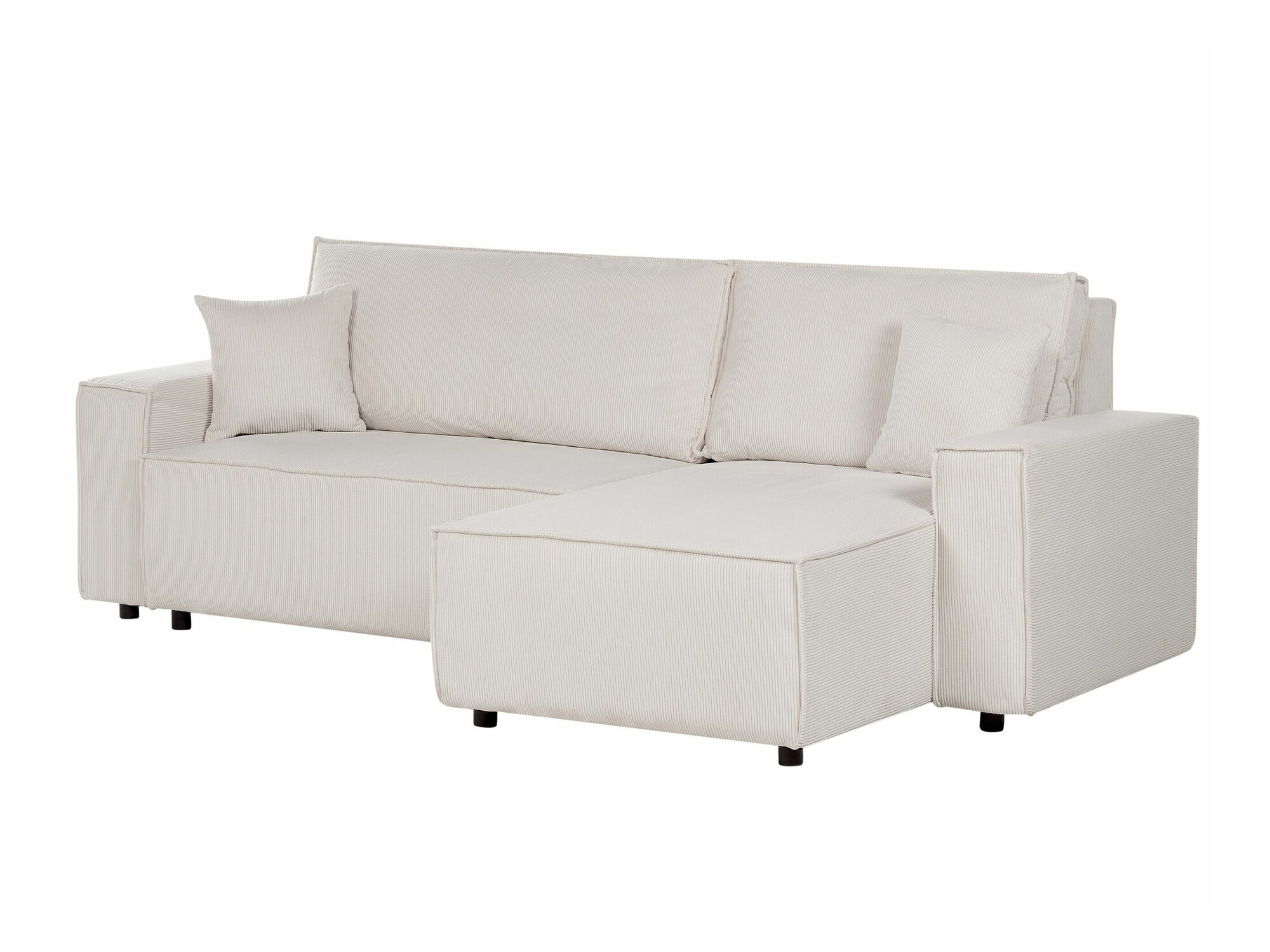 Ъглов диван Berwyn 1740 (Бял)