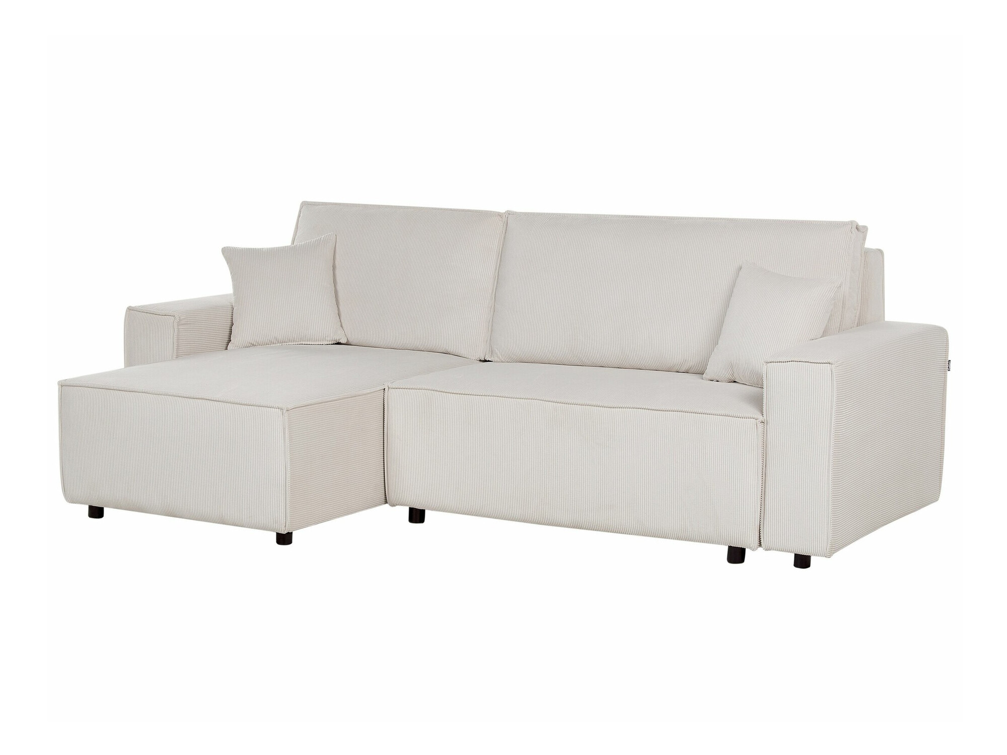 Ъглов диван Berwyn 1740 (Бял)