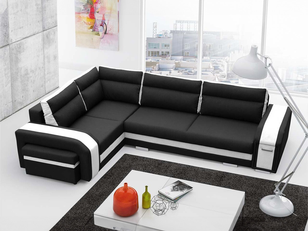 Ъглов диван Kingsport 100 (Inari 100 + Soft 017)