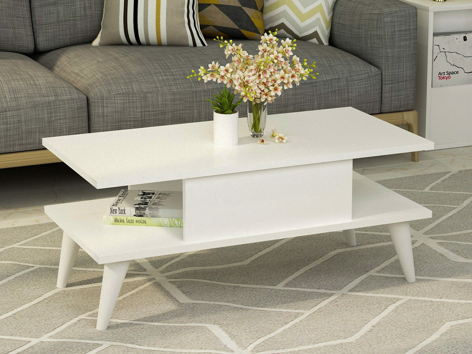 Масичка за кафе Kailua 1894 (Бял)