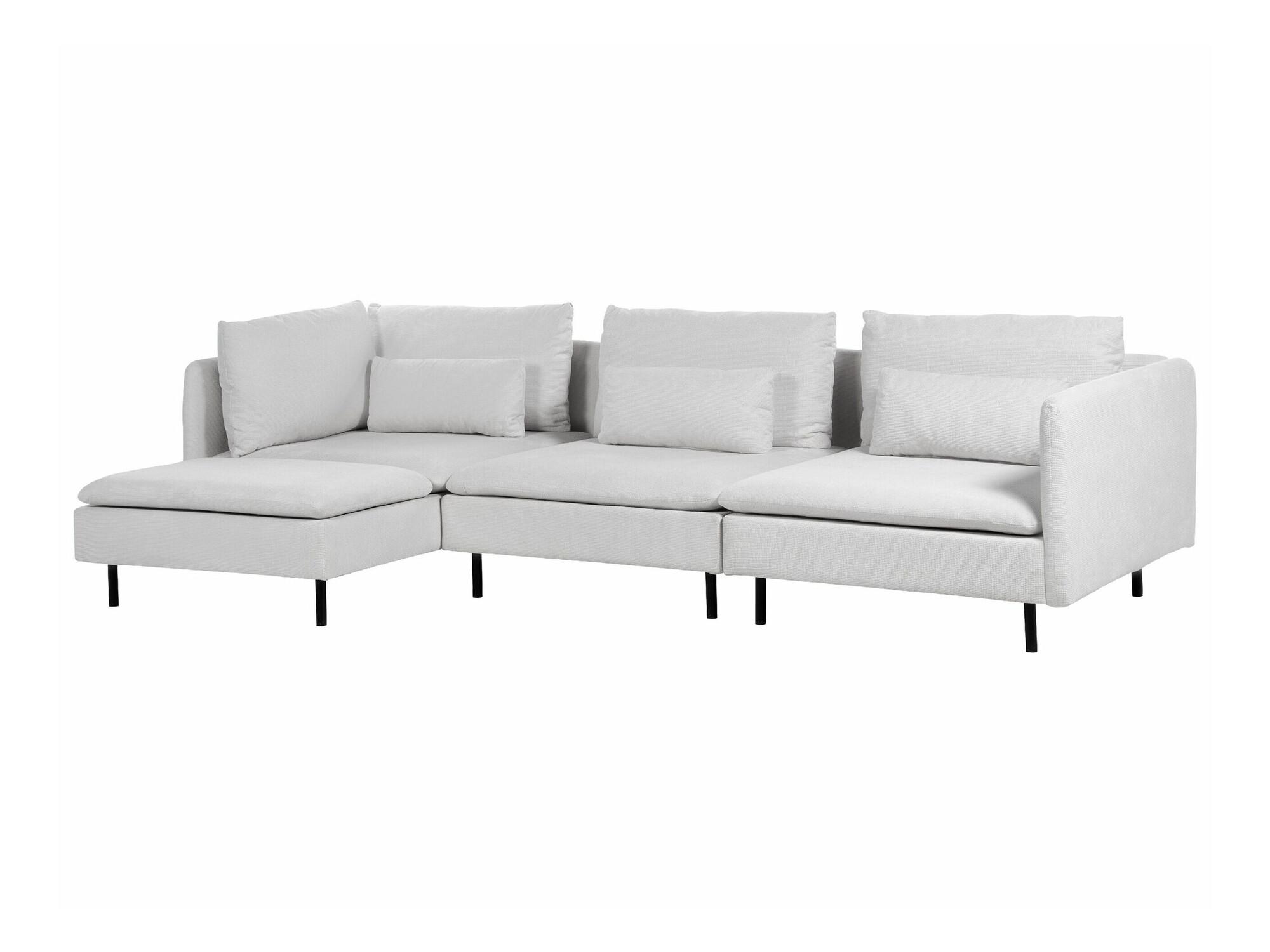 Ъглов диван Berwyn 1746 (Светло сив)