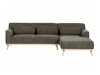 Ъглов диван Berwyn 1747 (Тъмно зелено)