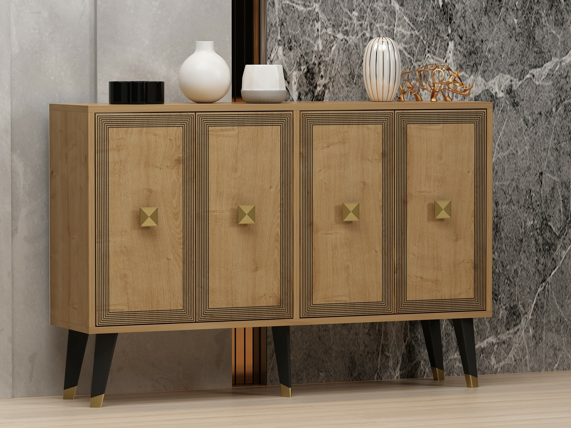 Шкаф Dunliru 113 (Дъб)