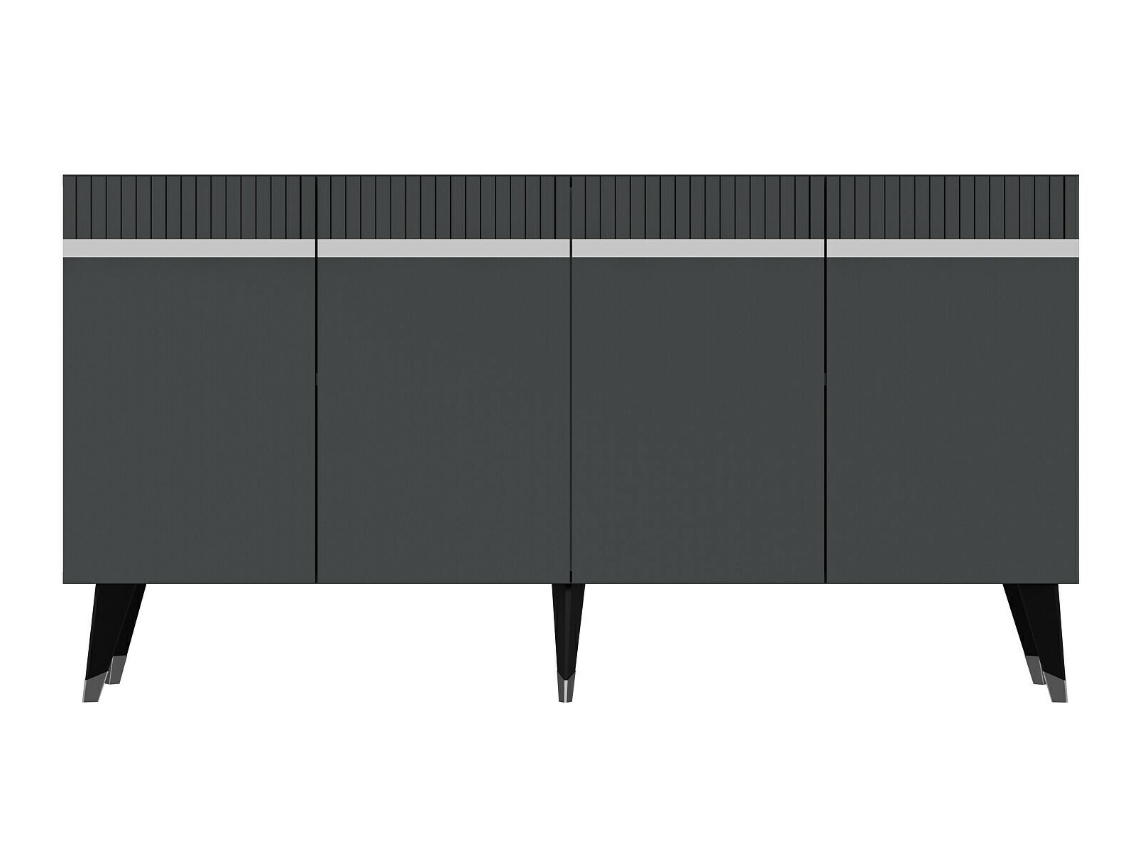 Шкаф Kailua 1915 (Антрацит + Сребро)