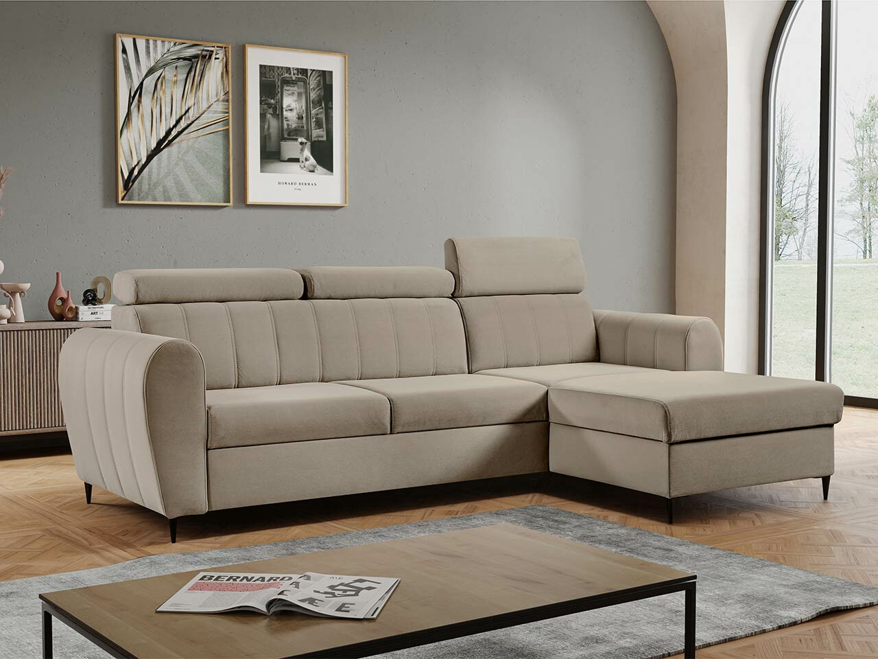 Ъглов диван Temple 126 (Paros 2)