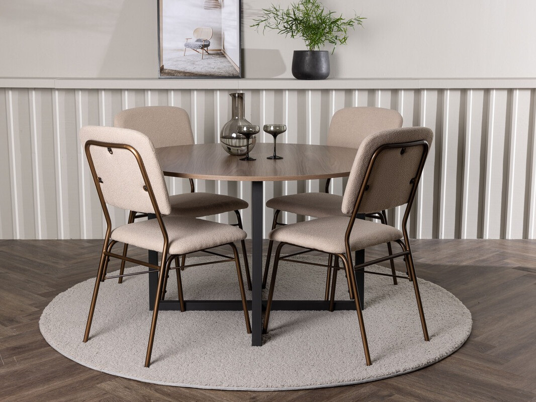 Маса и столове за трапезария Dallas 4344