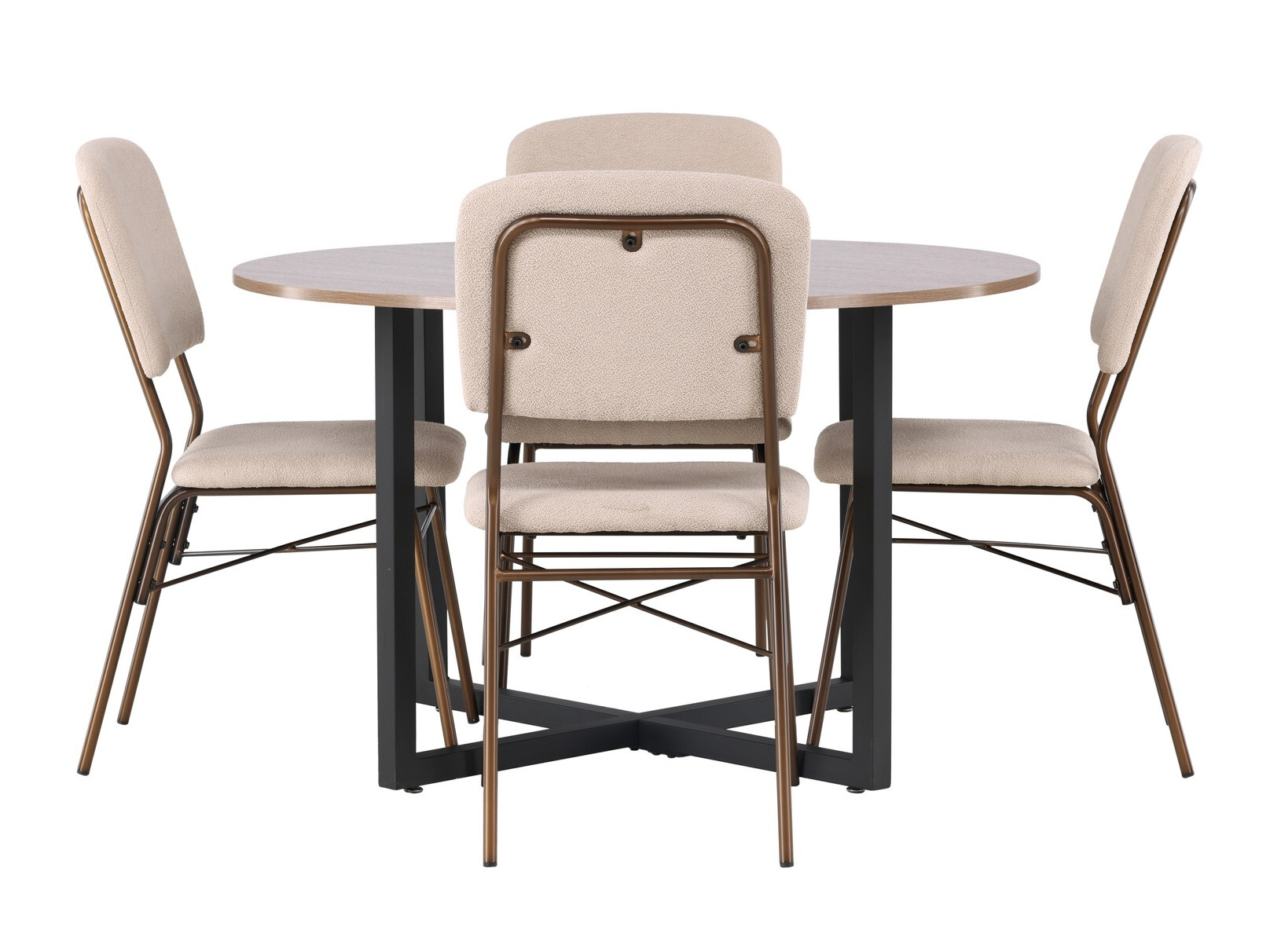 Маса и столове за трапезария Dallas 4344