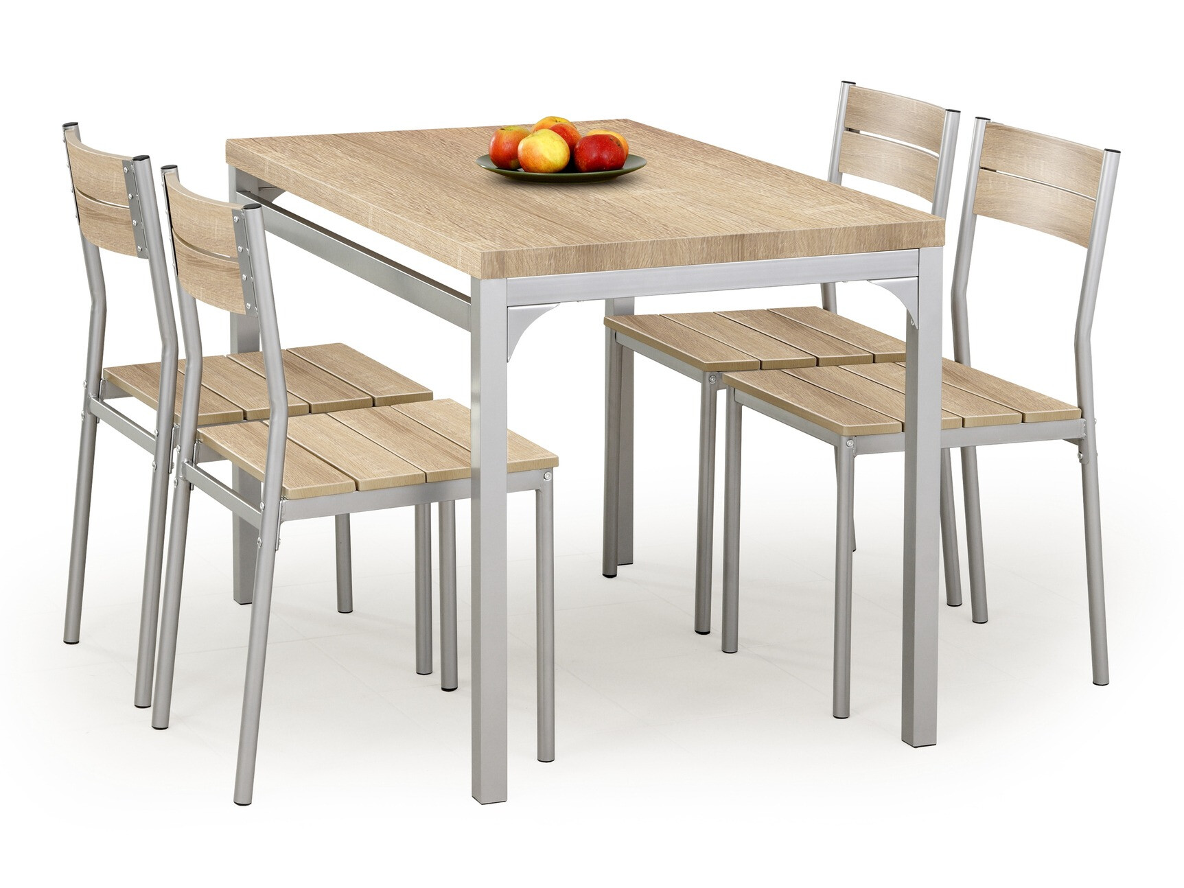 Маса и столове за трапезария Houston 128 (Сонома дъб)