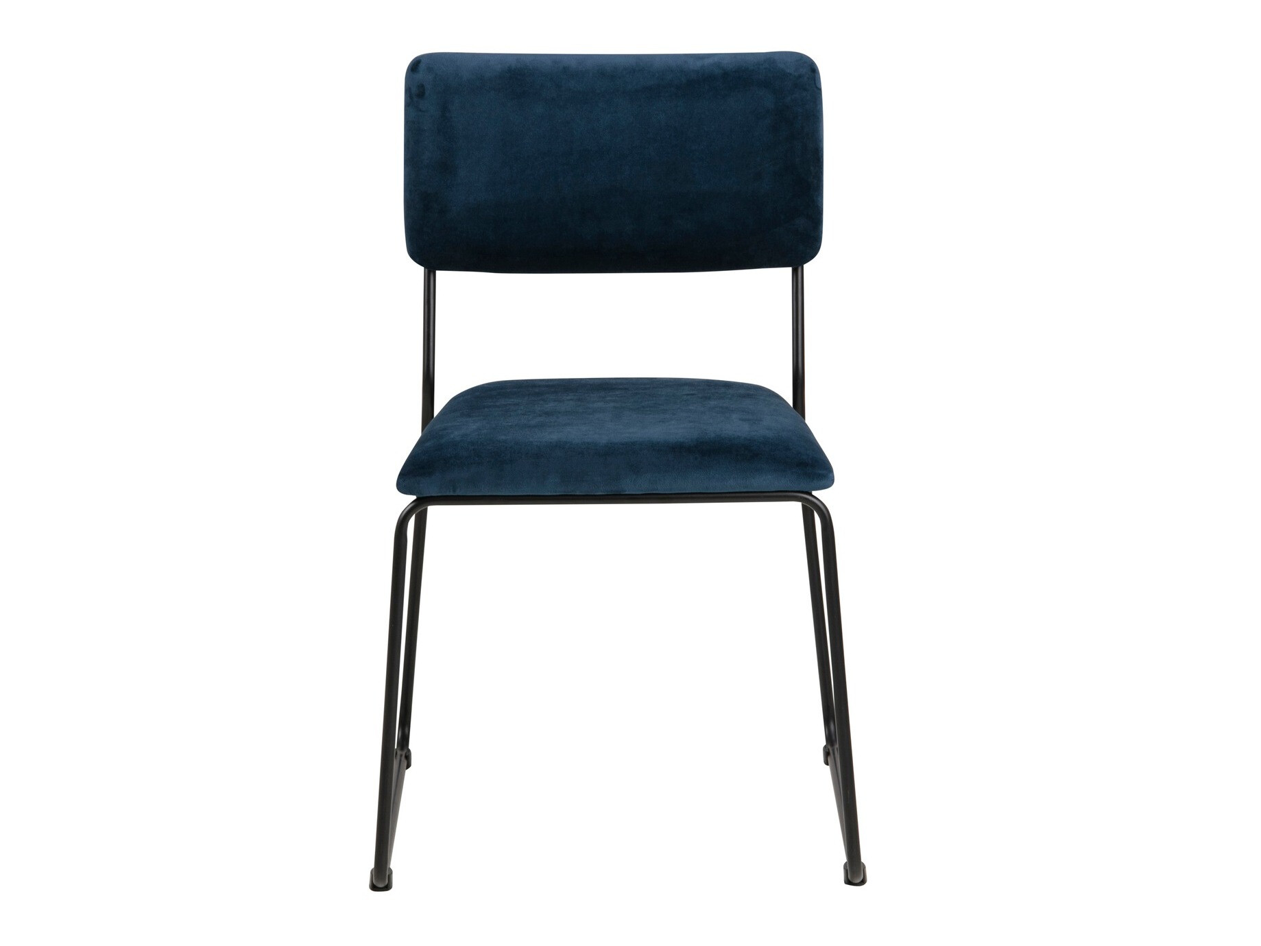 Маса и столове за трапезария Norsica 557 (Тъмно синьо + Черен)