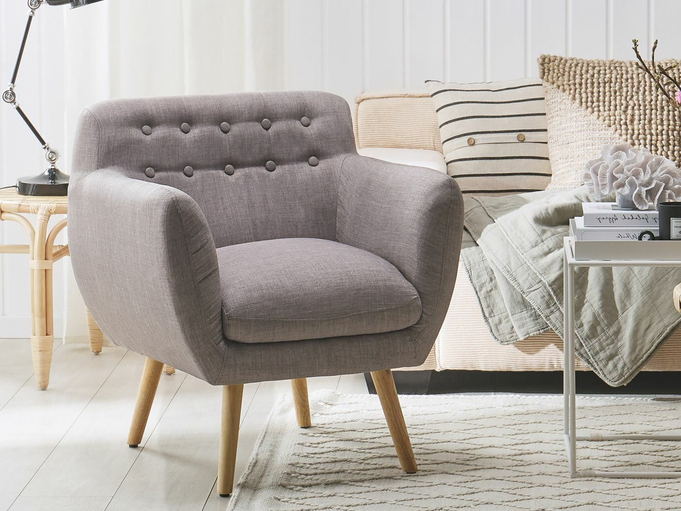 Фотьойл Berwyn 1009 (Сив)