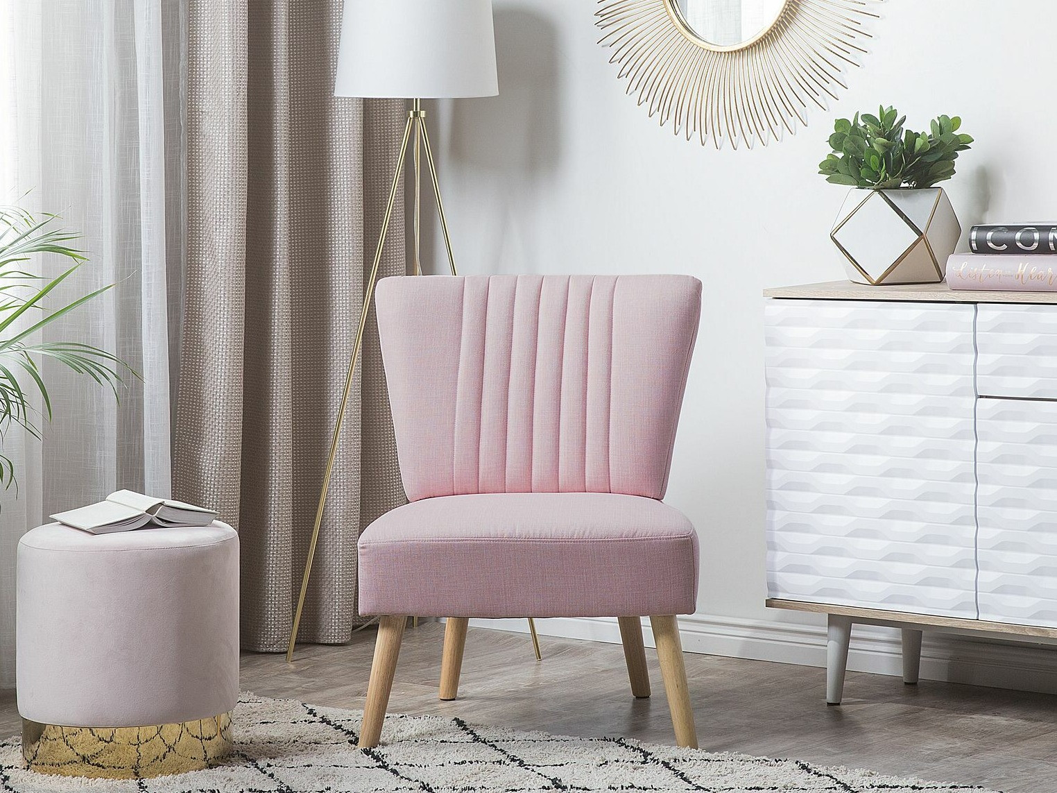 Фотьойл Berwyn 1131 (Роза + Ярък дърво)