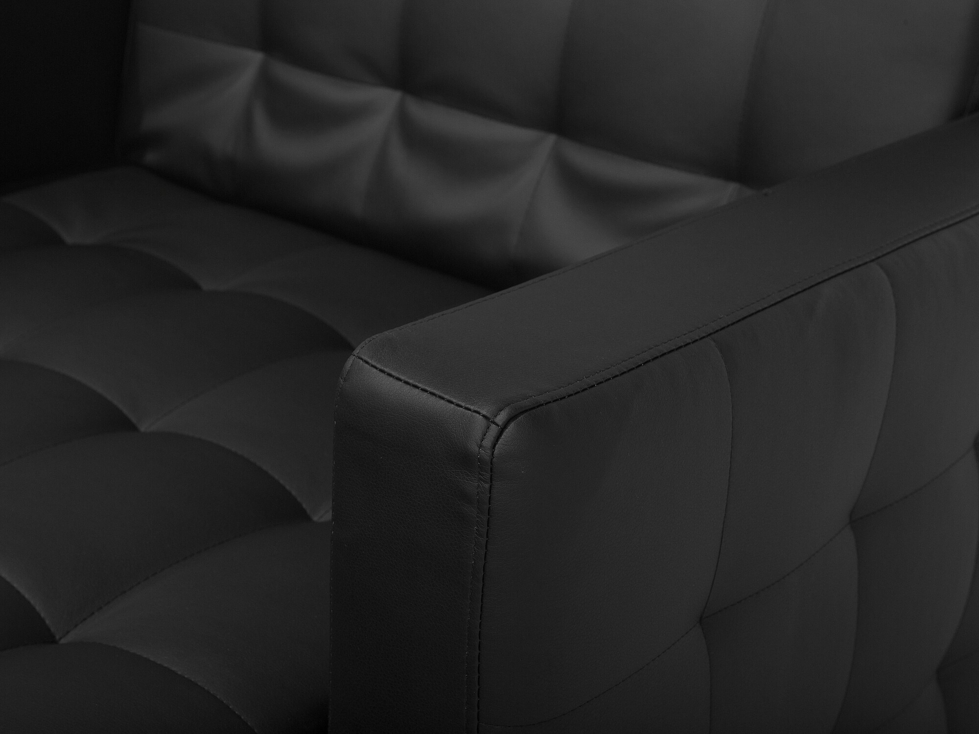 Комплект мека мебел Felvena 113 (Черен)