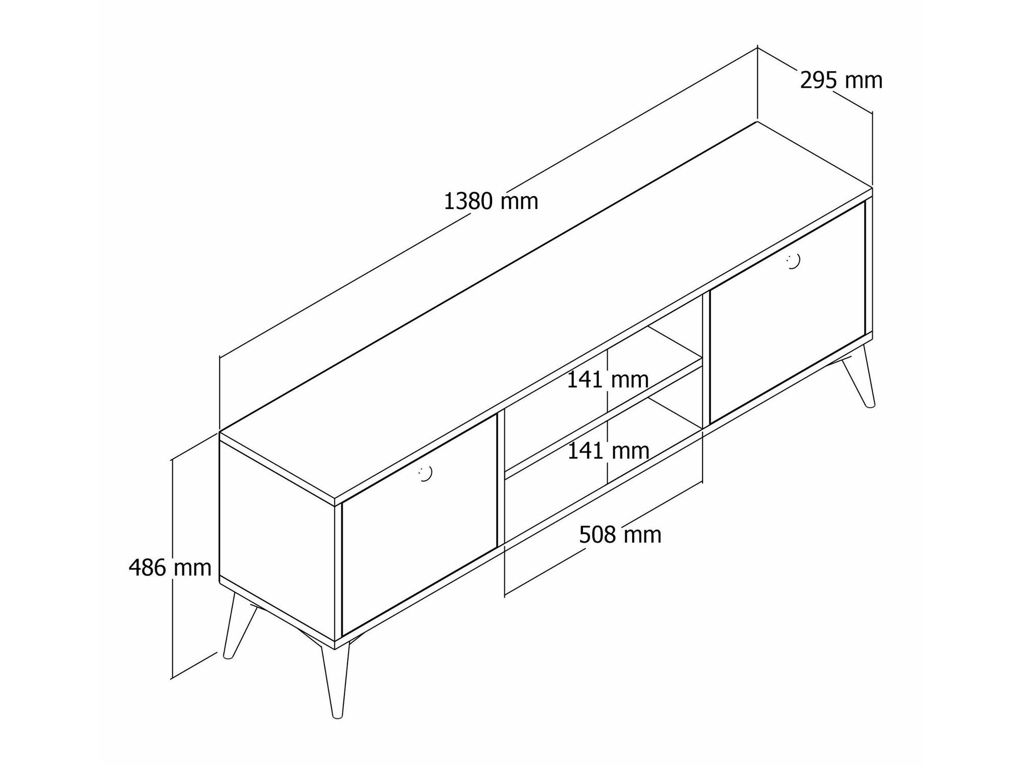 ТВ шкаф Kailua 2024