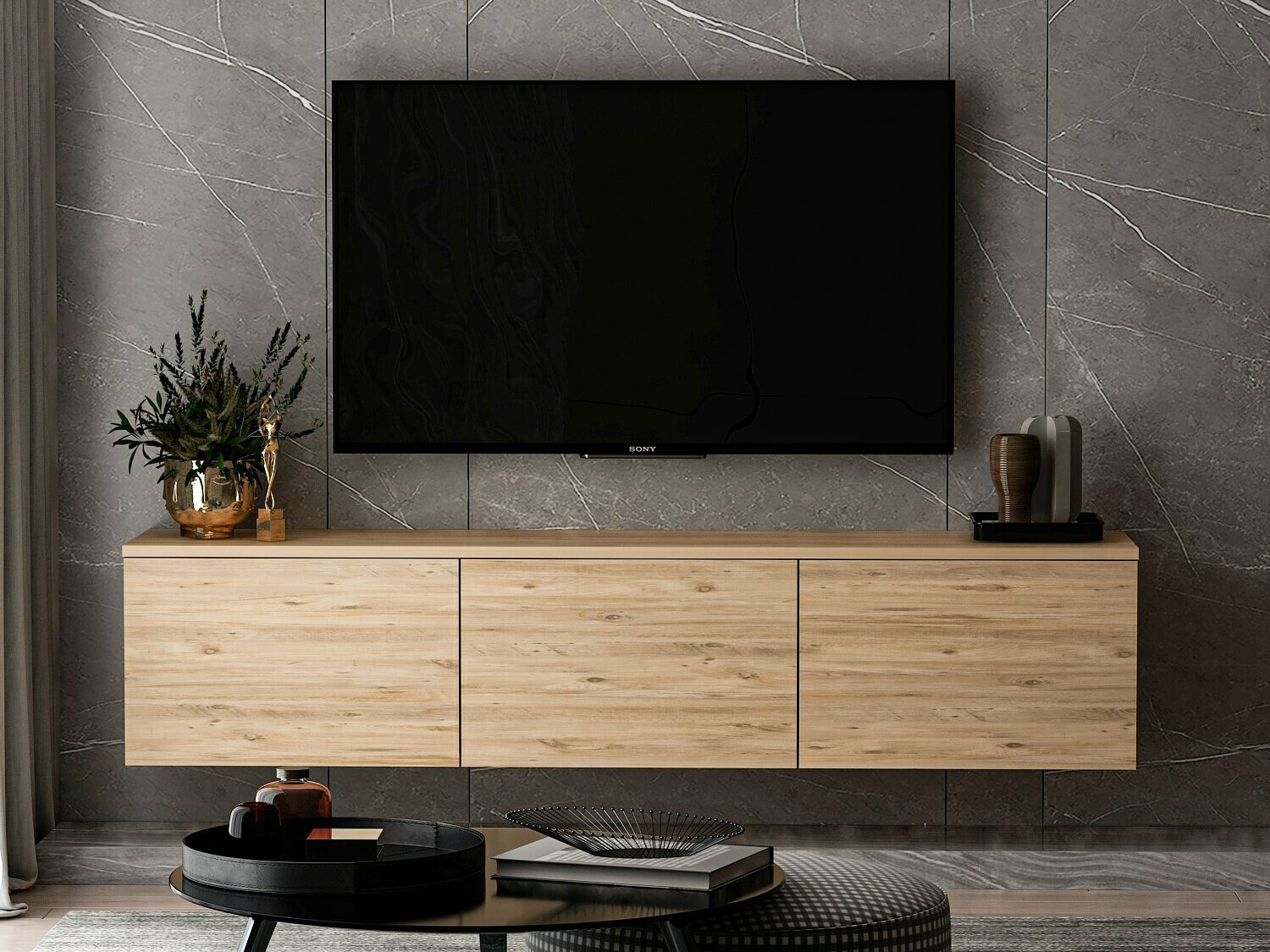 ТВ шкаф Kailua 404 (Бор)