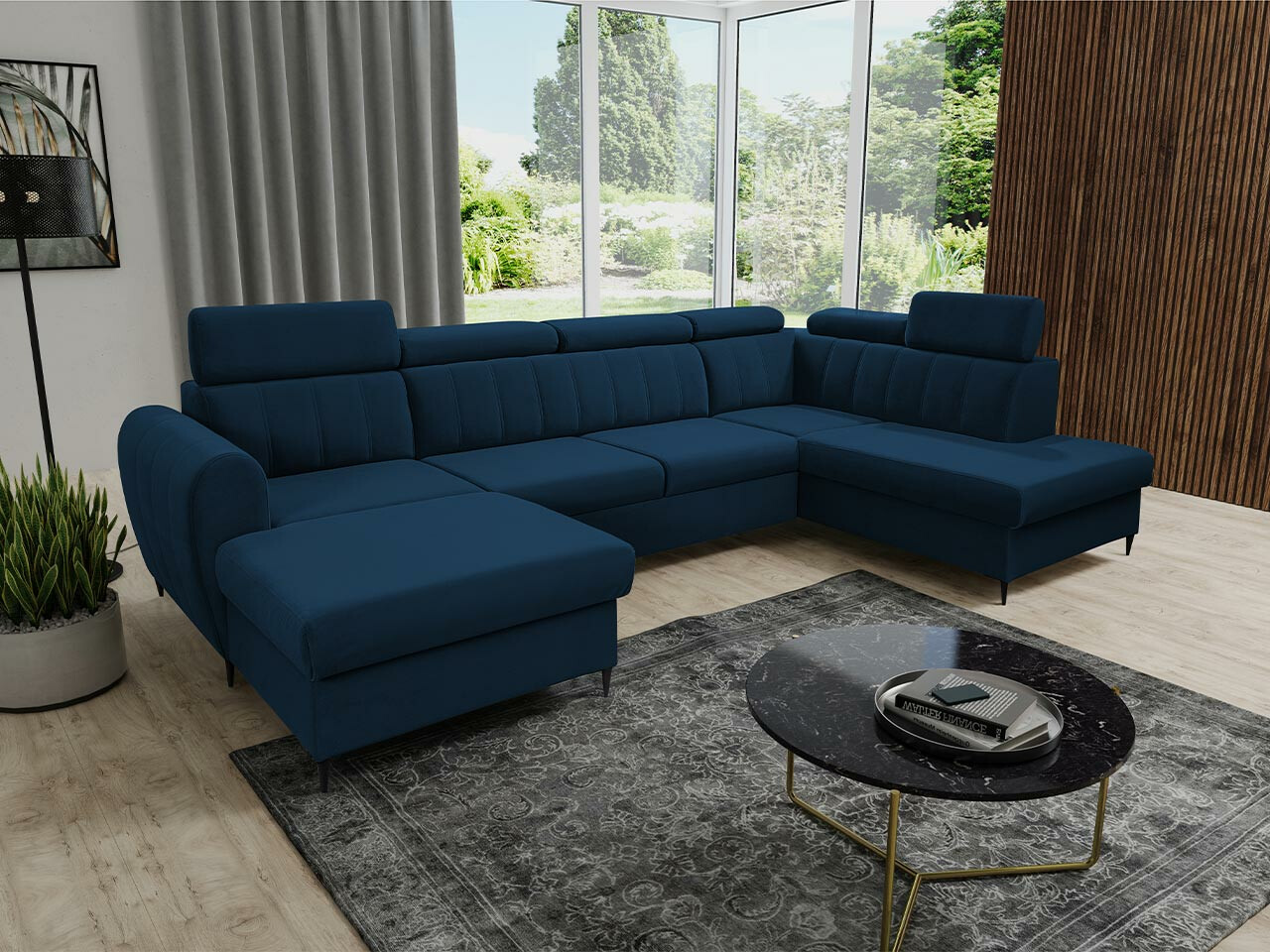 Ъглов диван Temple 128 (Kronos 09)