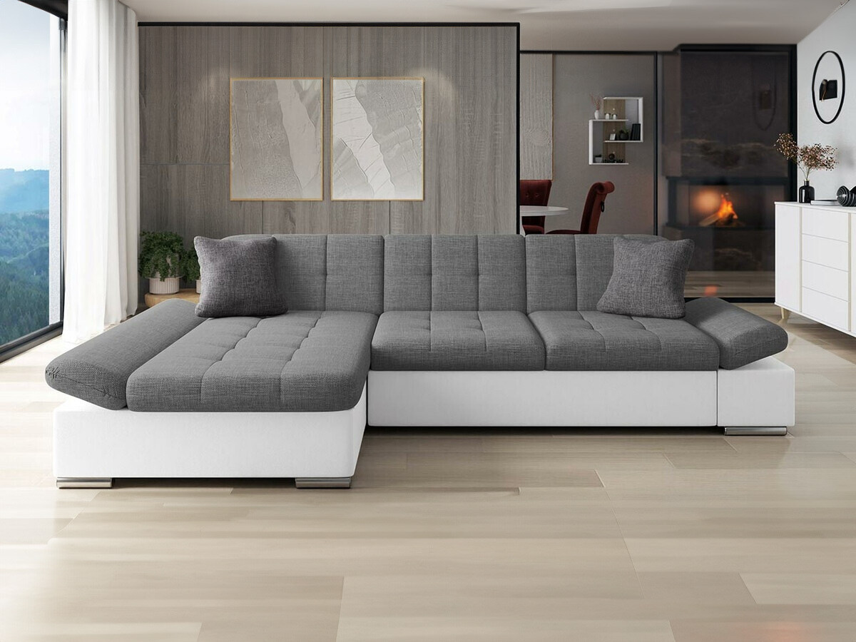 Ъглов диван Comfivo Sanitas (Soft 017 + Lux 05)