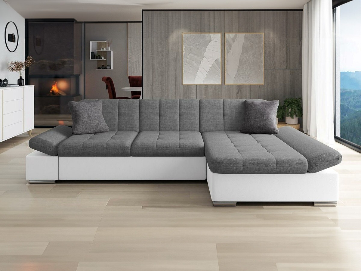 Ъглов диван Comfivo Sanitas (Soft 017 + Lux 05)