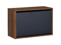 Шкаф за обувки Kailua 1043 (Орех + Антрацит)