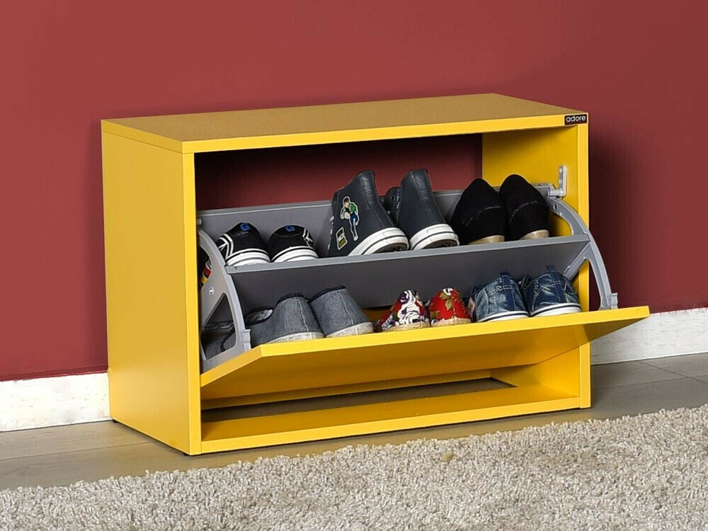 Шкаф за обувки Kailua 1043 (Жълт)