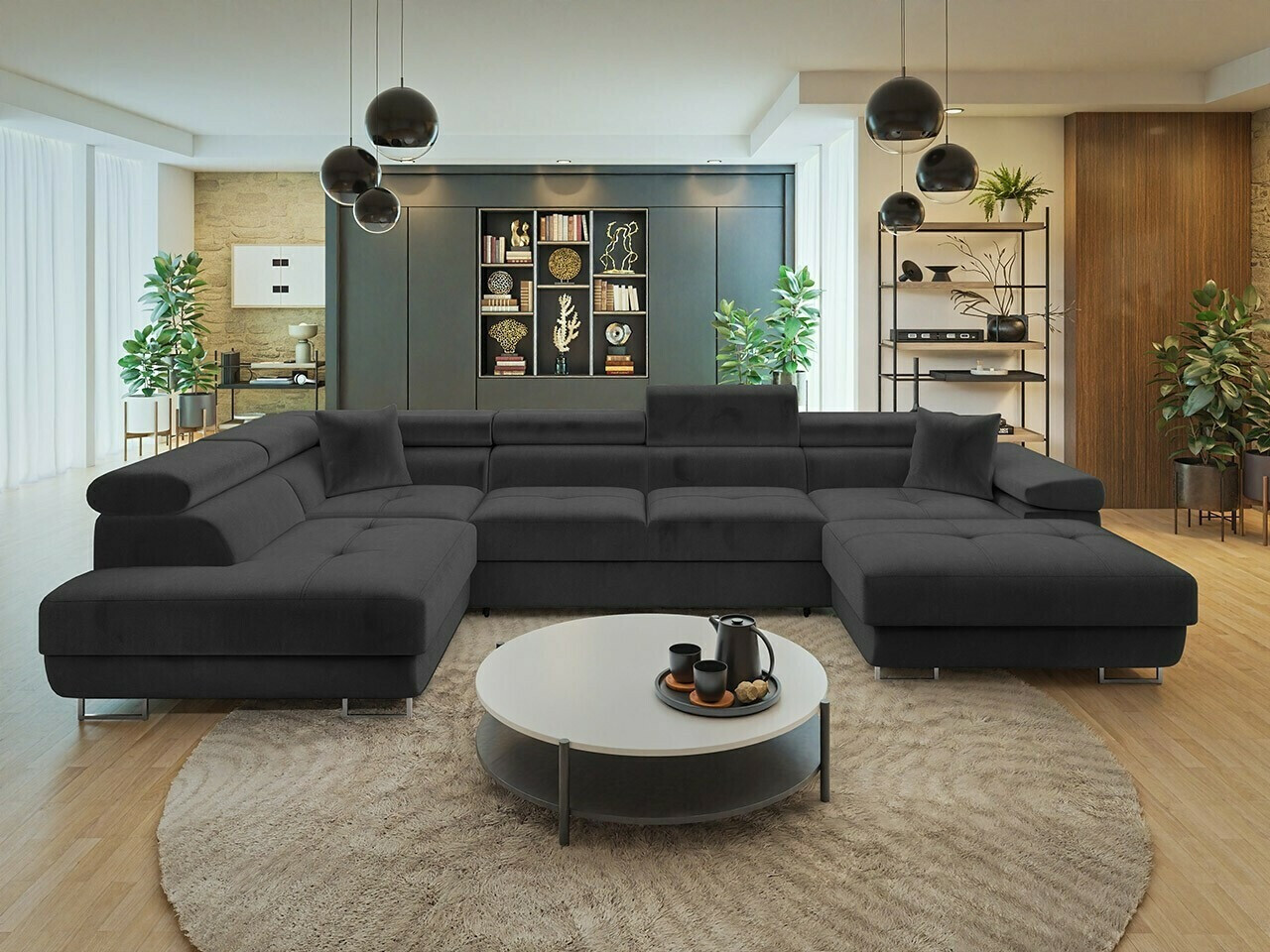 Ъглов диван Comfivo Eliferu 103 (Manila 18)