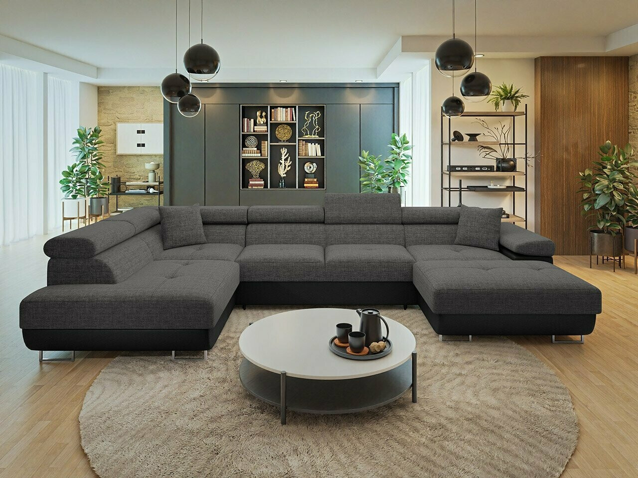 Ъглов диван Comfivo Vinetum III (Soft 011 + Lux 06)