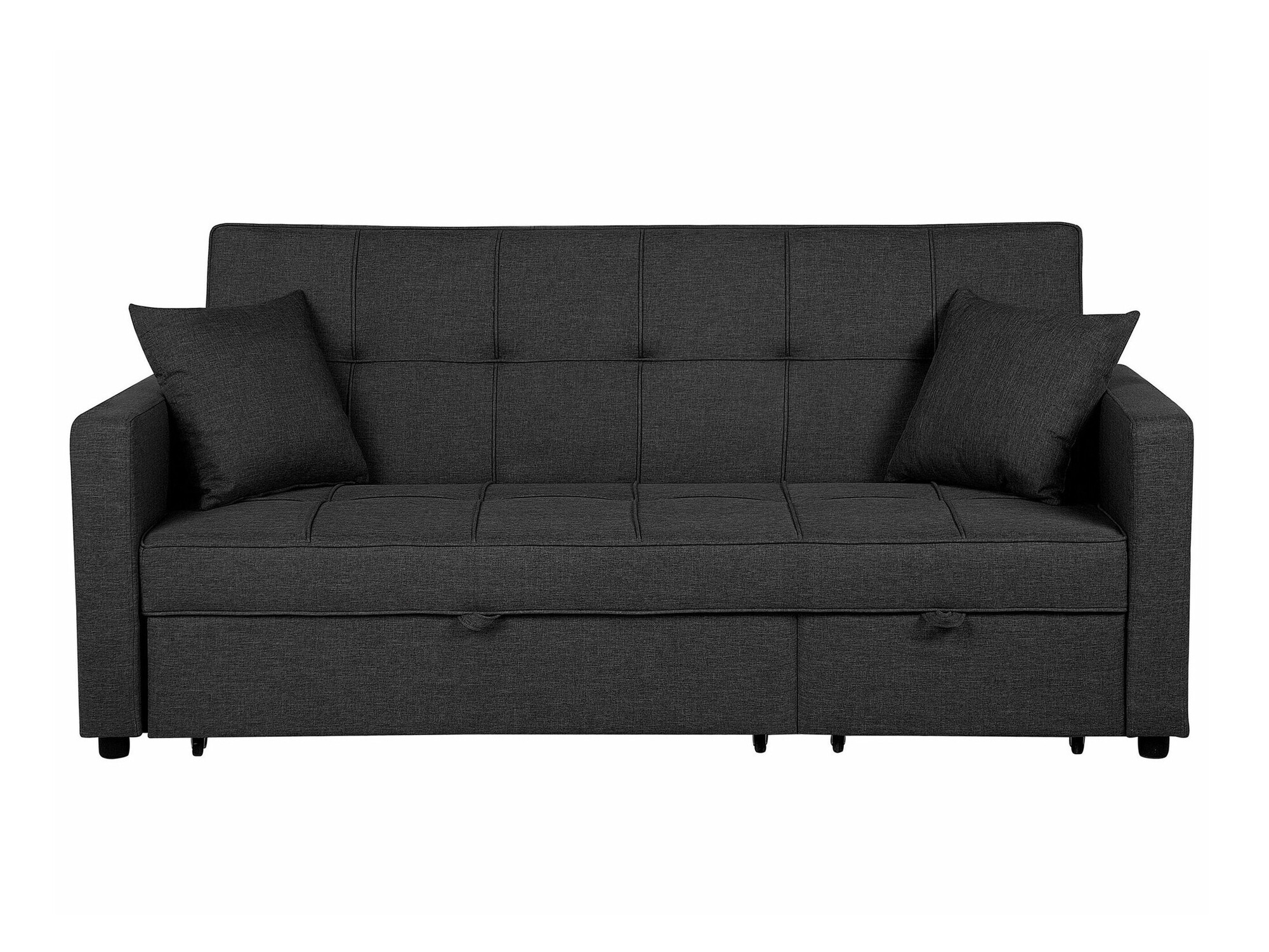 Разтегателен диван Berwyn 1774 (Тъмно сив)