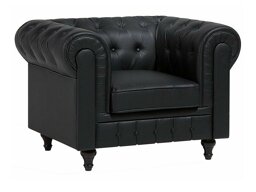 Chesterfield фотьойл Cirdoro 107 (Черен)