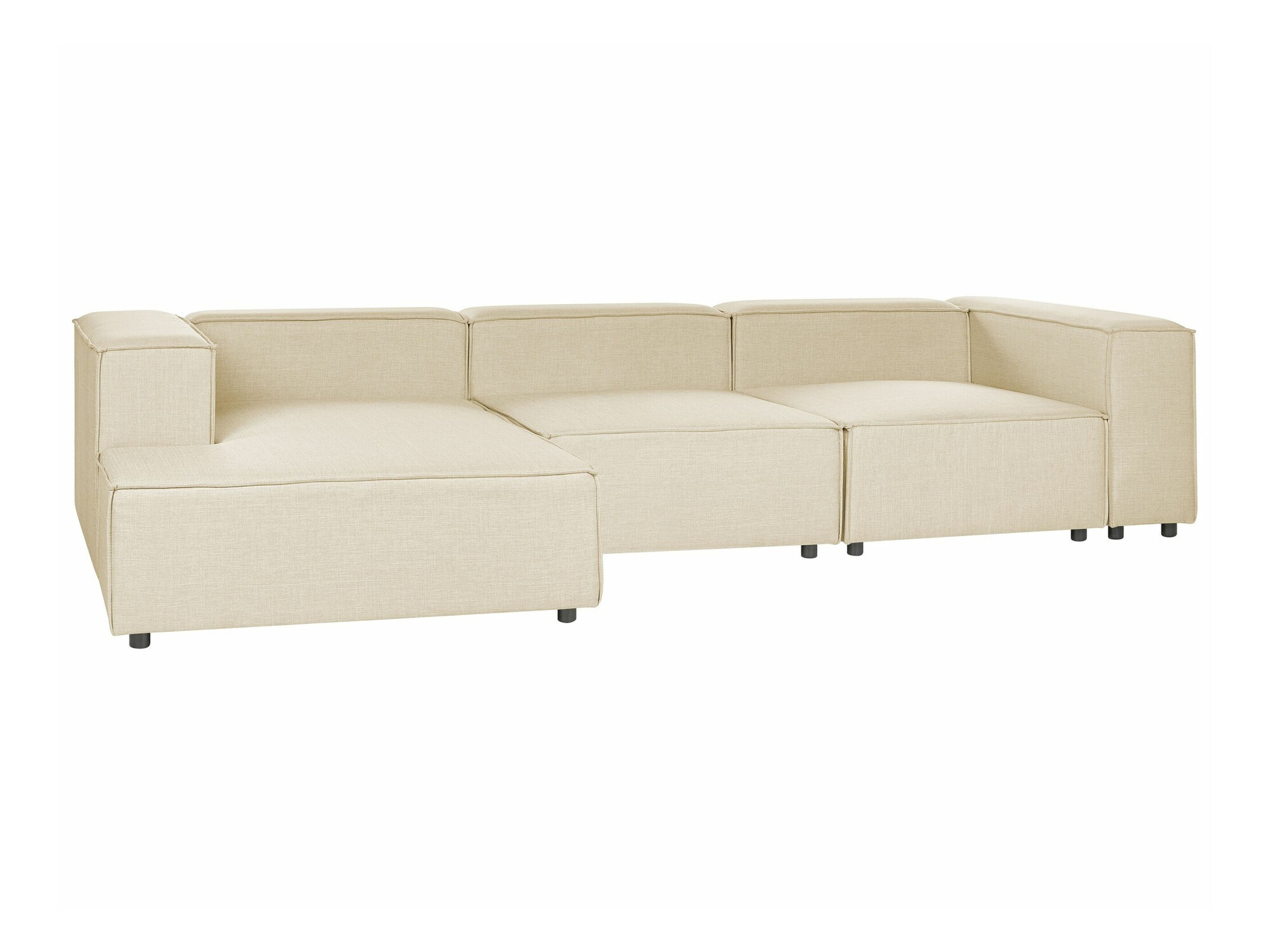 Модулен ъглов диван Enofloi 105 (Бежов)