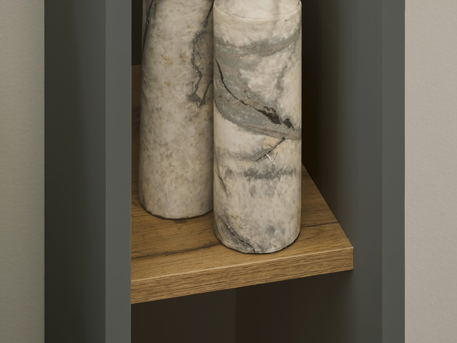 Етажерка Elbsori 106 (Антрацит + Дъб уотан)