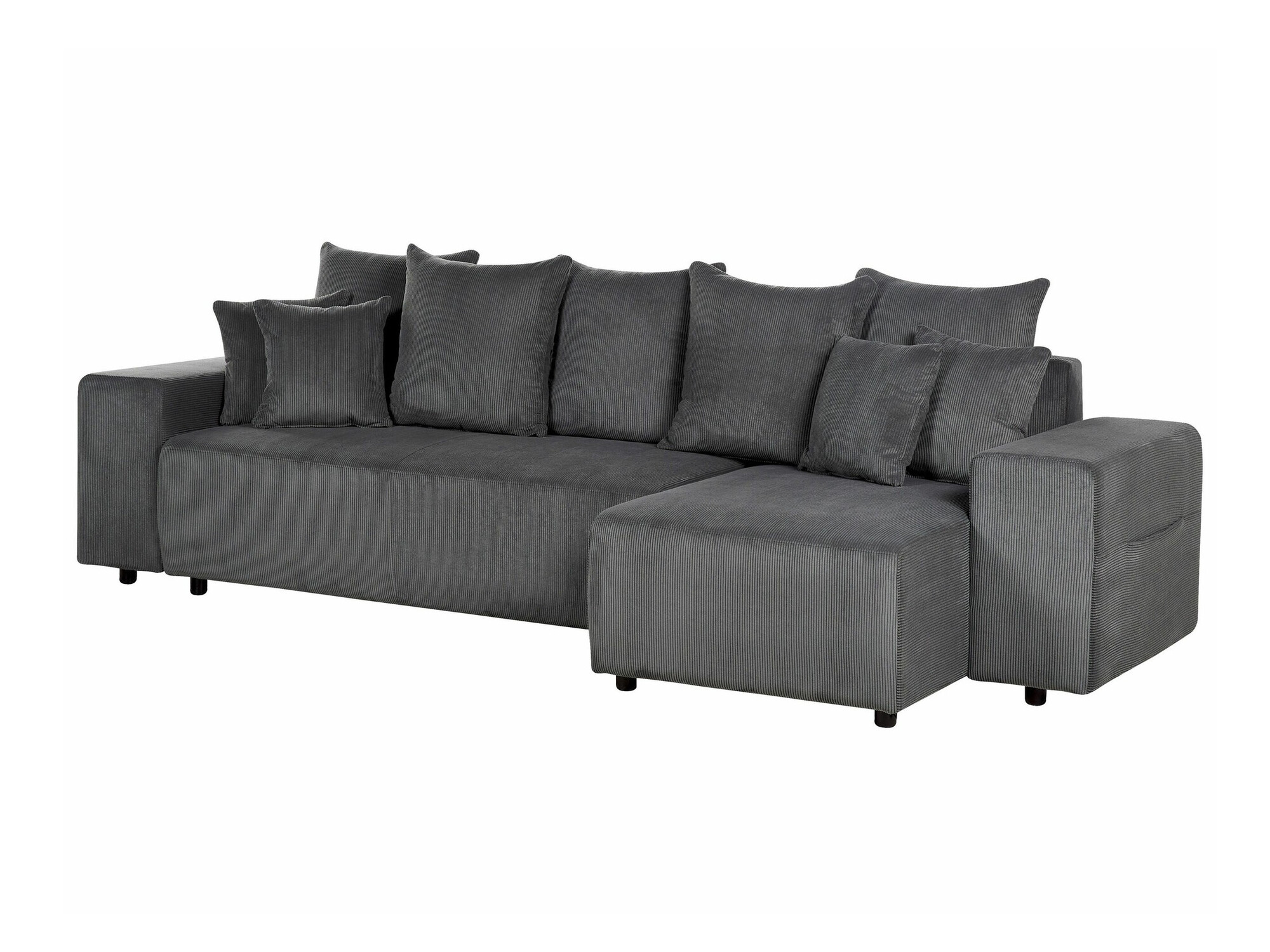 Ъглов диван Berwyn 1801 (Сив)