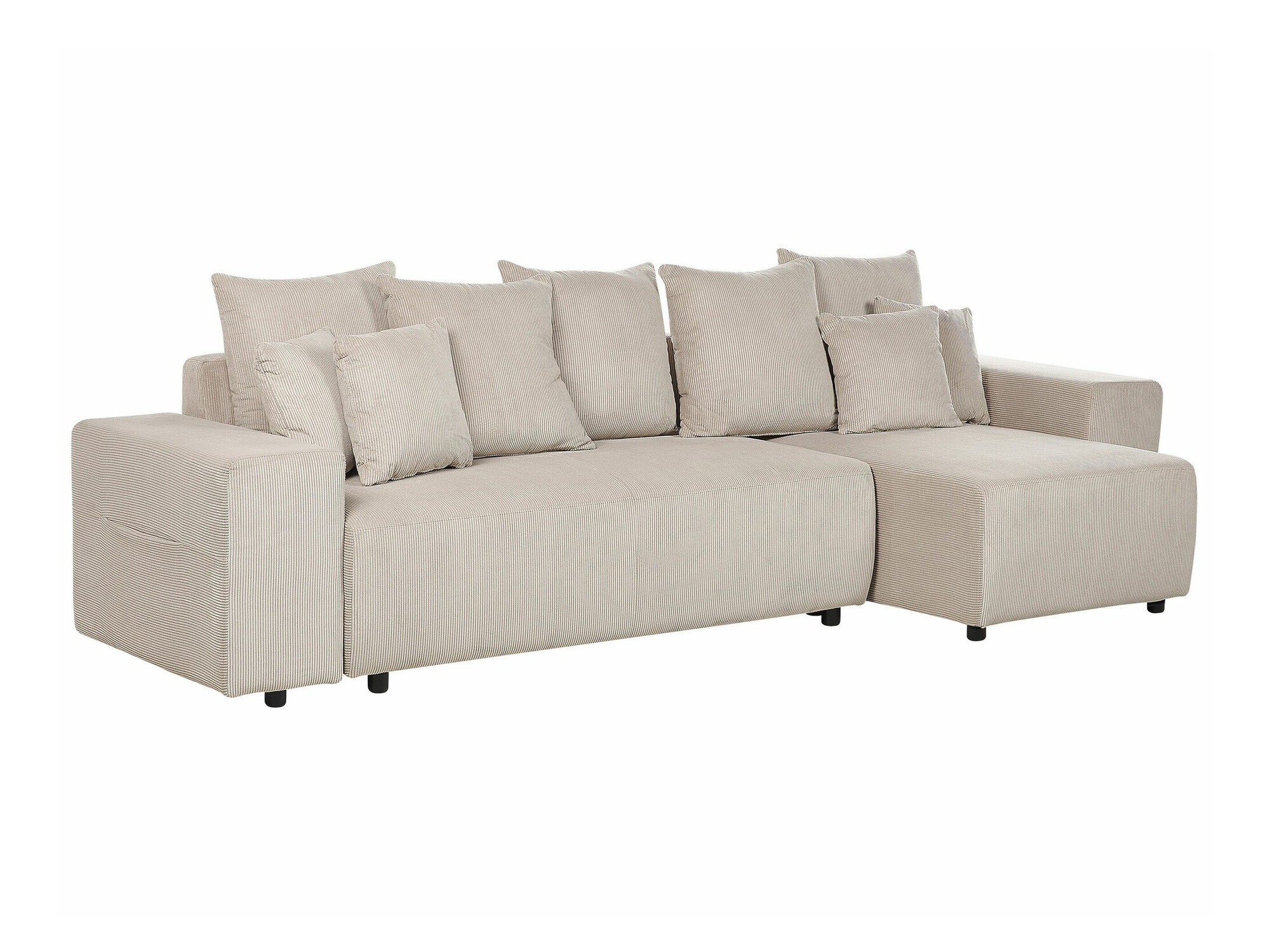 Ъглов диван Berwyn 1801 (Светлокафяво)