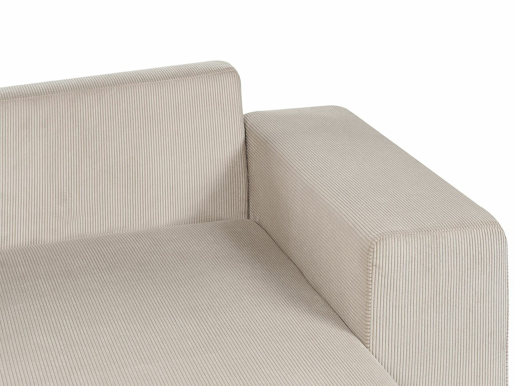 Ъглов диван Berwyn 1801 (Светлокафяво)