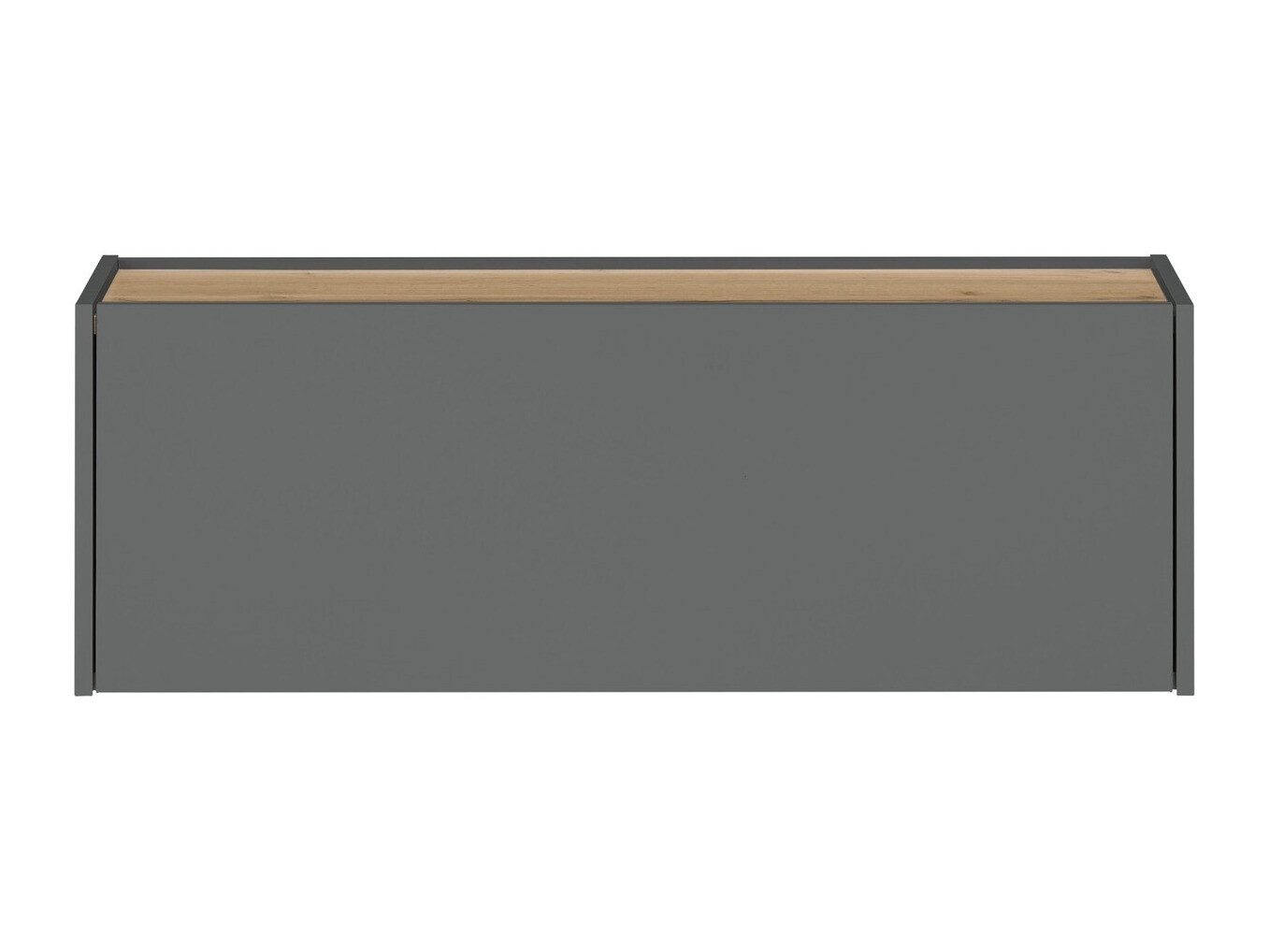 Окачен шкаф Elbsori 109 (Антрацит + Дъб уотан)