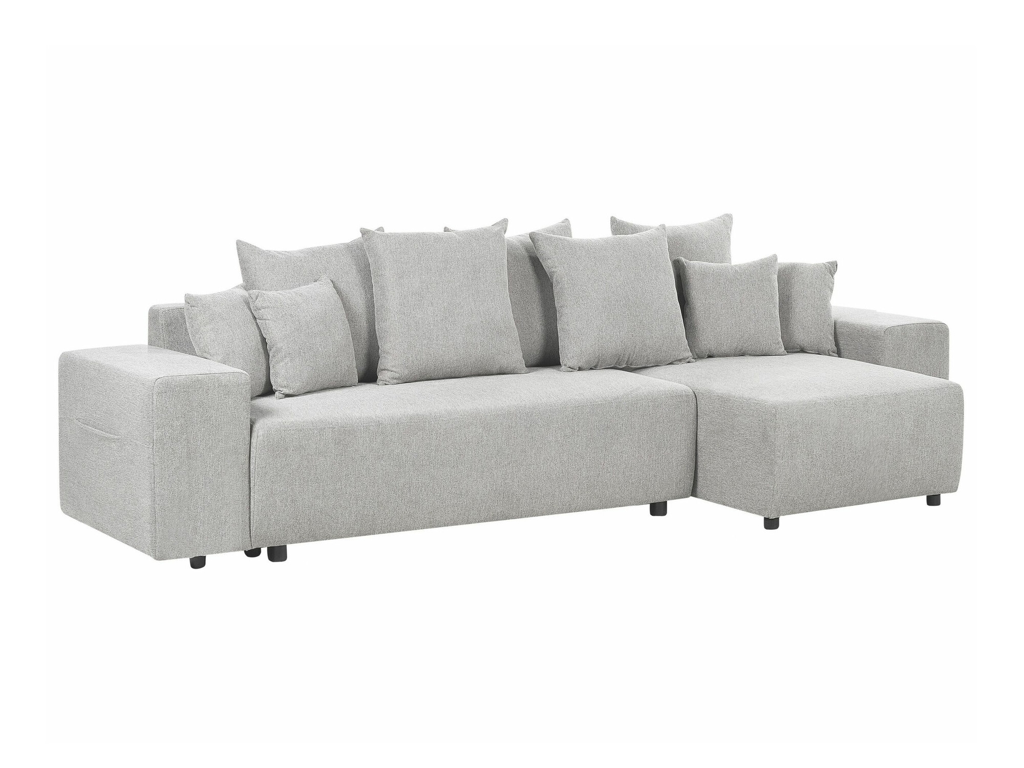 Ъглов диван Berwyn 1801 (Светло сив)