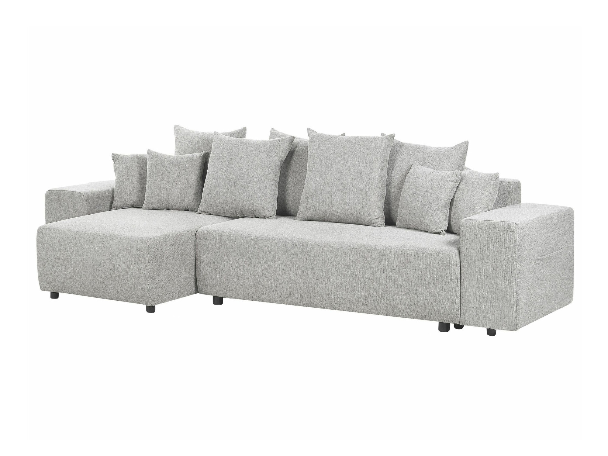 Ъглов диван Berwyn 1801 (Светло сив)