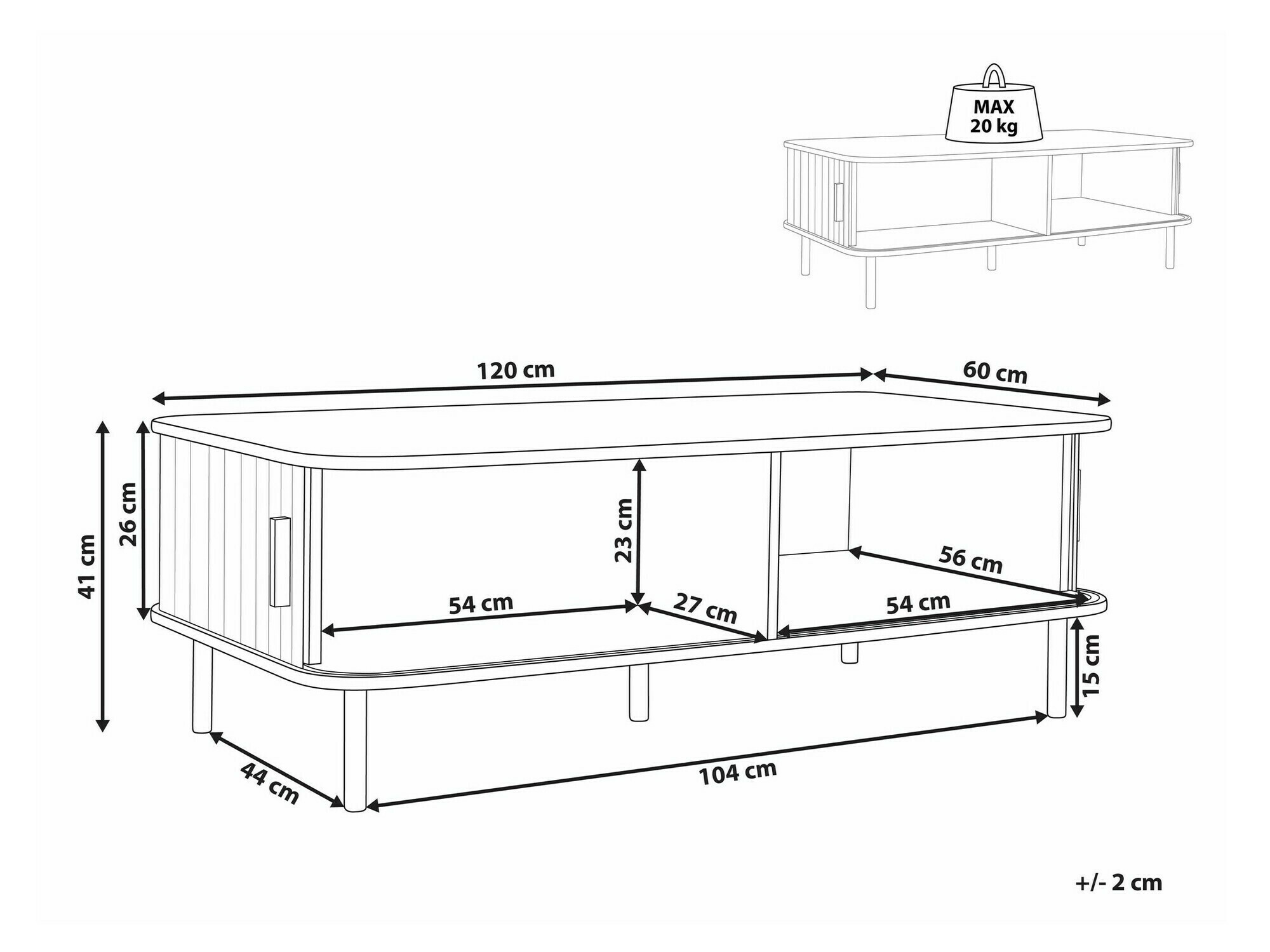 Комплект за хол Fencalu 106