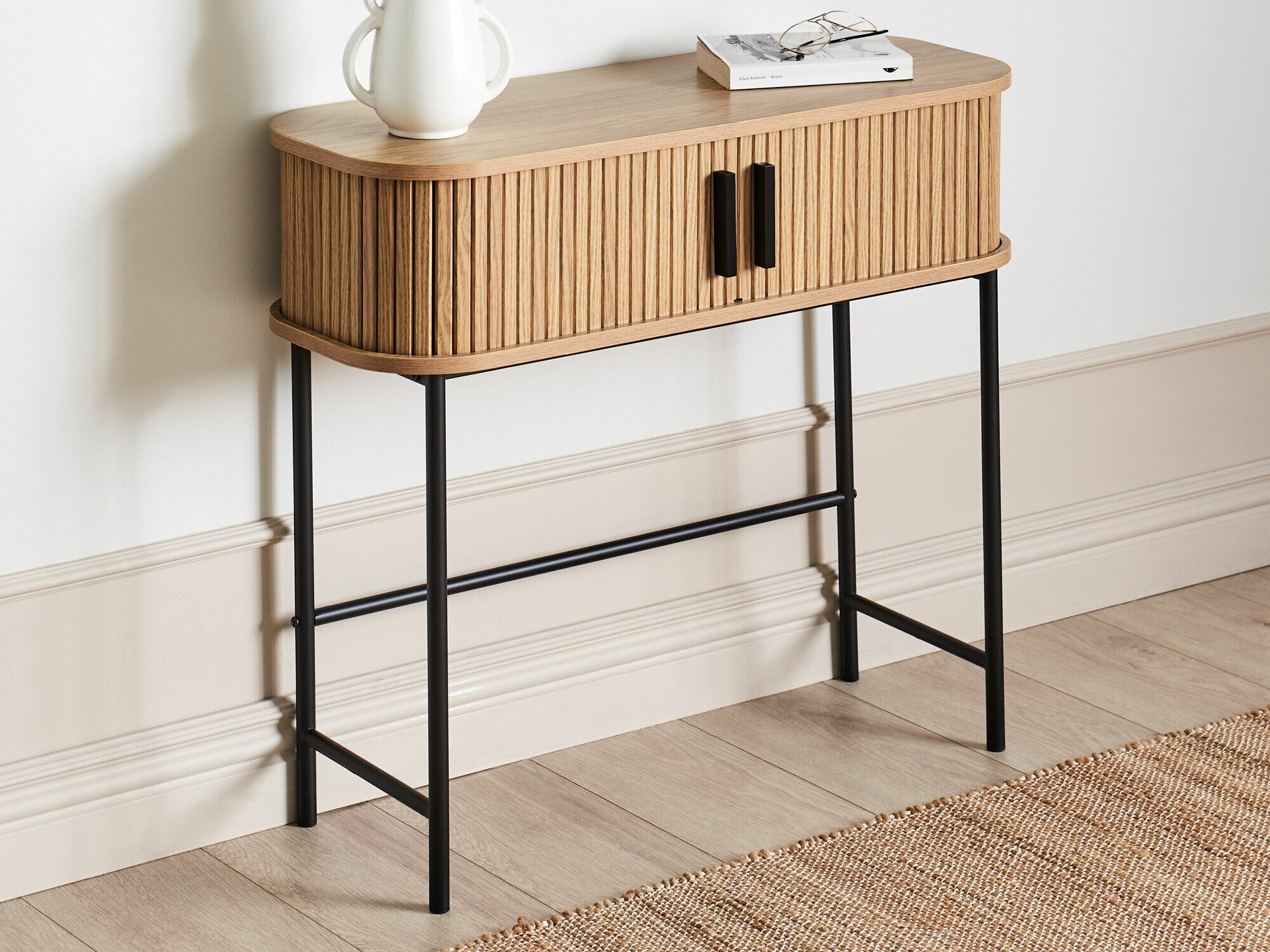 Конзолна маса Fencalu 112 (Ярък дърво)