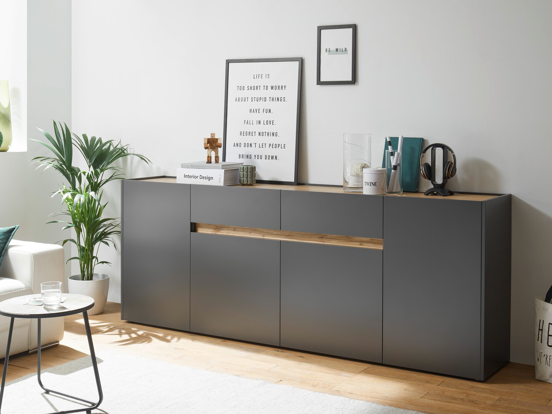 Скрин Elbsori 118 (Антрацит + Дъб уотан)