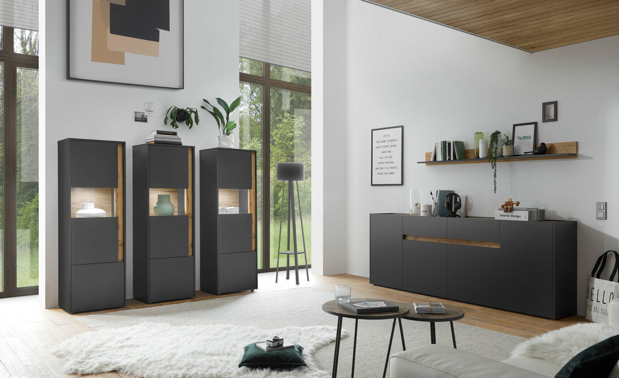 Скрин Elbsori 118 (Антрацит + Дъб уотан)