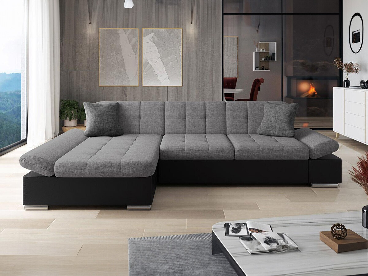 Ъглов диван Comfivo Sanitas (Soft 011 + Lux 05)