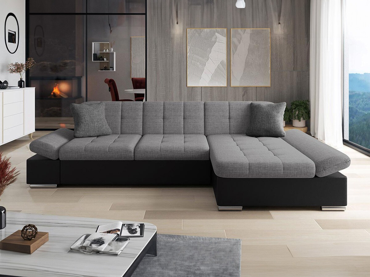 Ъглов диван Comfivo Sanitas (Soft 011 + Lux 05)