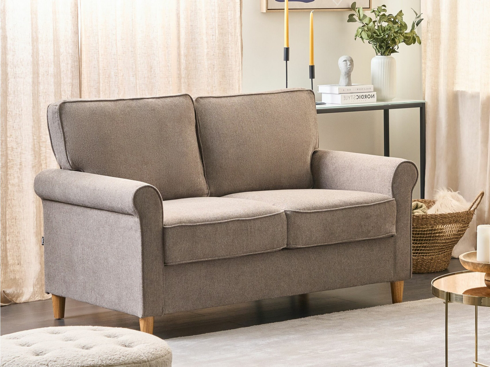 Диван Berwyn 673 (Кафяв)