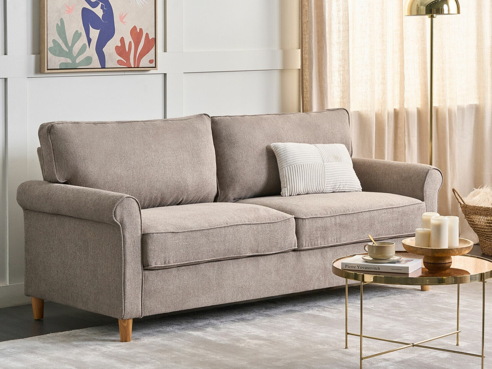 Диван Berwyn 675 (Кафяв)