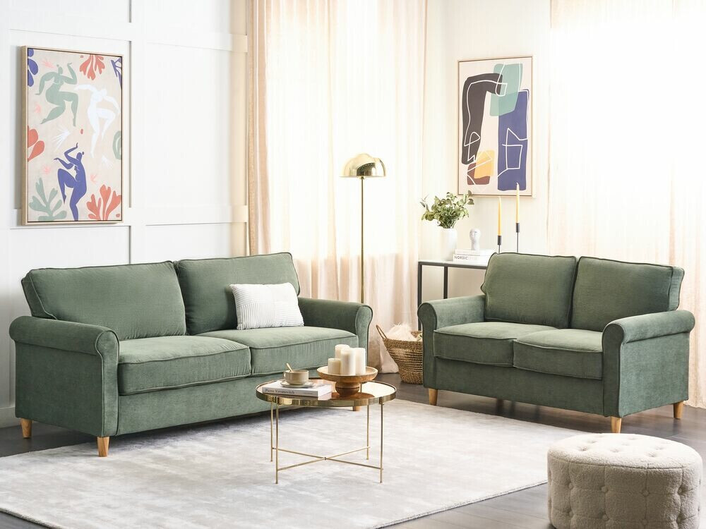 Комплект мека мебел Berwyn 676 (Зелен)